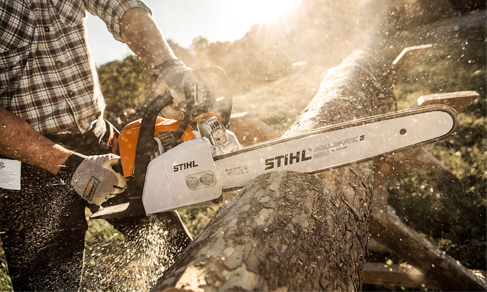 Scie à chaîne - STIHL Rollomatic E Mini