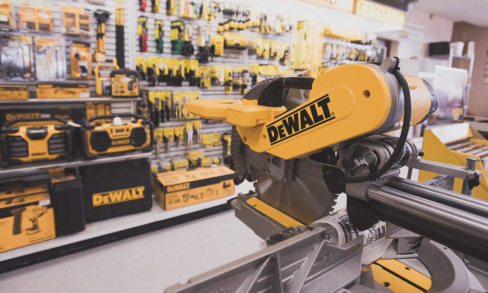 Gamme d'outils DeWalt disponible pour la vente en ligne